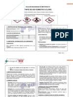 MSDS Cloro