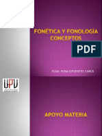 Fonética y Fonología 