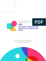 Congreso Nacional de Educación Diferencial 2019: Educadores Diferenciales de Chile Ministerio de Educacion