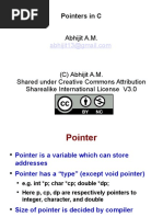 Abhijit A.M.: Pointers in C