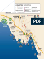 Mapa Turístico de Puerto Escondido.