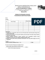 Ceklist Identifikasi Pasien