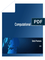 Introduction To Computational Statistics