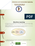 Machine Learning Model Seminar Summary