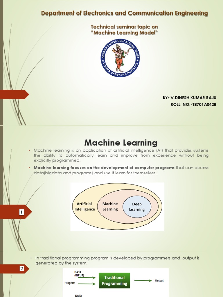 An In-Depth Explanation of Machine Learning Models: From Data ...