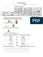 Evaluación de Lengua Adaptada 