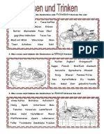 Essen Und Trinken Arbeitsblatter - 45388