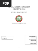 Interim Report On Telecom Industry in 2010