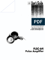 FLSC-64 Pulse Amplifier Specifications and Test Procedures
