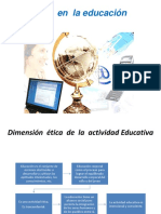 Ética en La Educación PDF