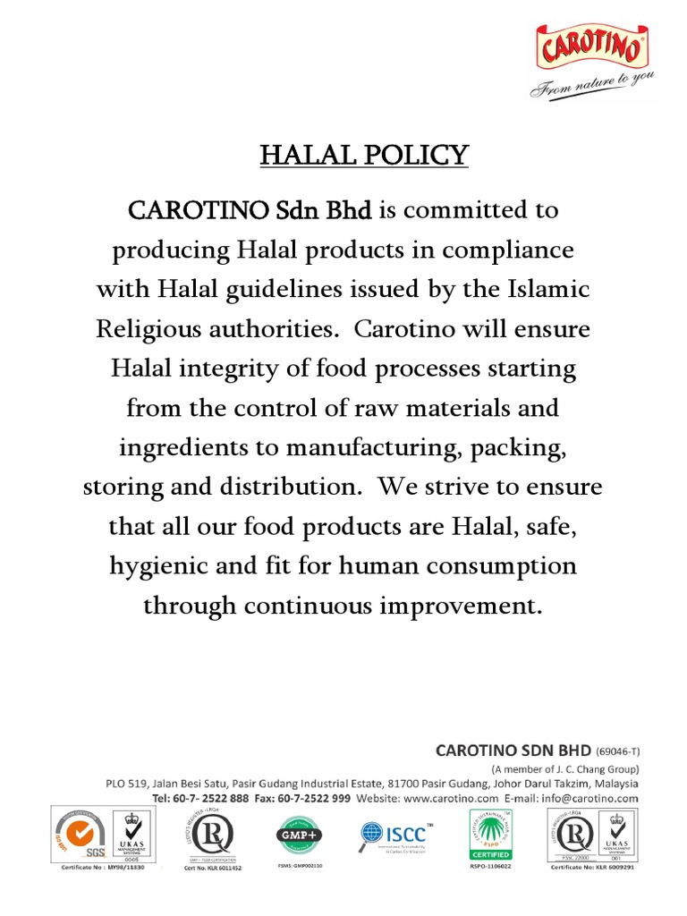 sample-halal-policy