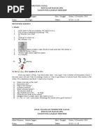 Soal Ulangan Semester Gasal