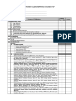 Instrumen Validasi/Verifikasi Dokumen KTSP: No Komponen KTSP/Indikator Penilaian Catatan Ya TDK Cover/Halaman Judul