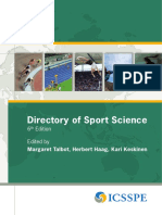 2013 Directory of Sport Science 6th Edition PDF