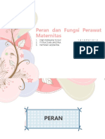 Peran Fungsi Perawat Matern