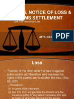 Lecture 09 Claims Settlement and Subrogation.ppt