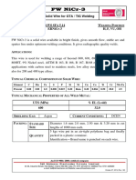 Solid Wire For GTA / TIG Welding: An ISO 9001: 2008 Certified Company