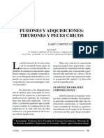 Caso de Fusiones y Adquisiciones