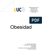 Informe Obesidad para duoc