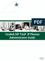 Yealink SIP-T2xP IP Phones Administrator Guide V73 40