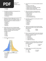 Ulangan Harian Geografi Kelas Xi (Kependudukan)