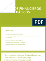 Pasivos Financieros Basicos