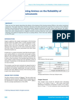 Impact of Film Forming Amines On The Reliability of Online Analytical Instruments