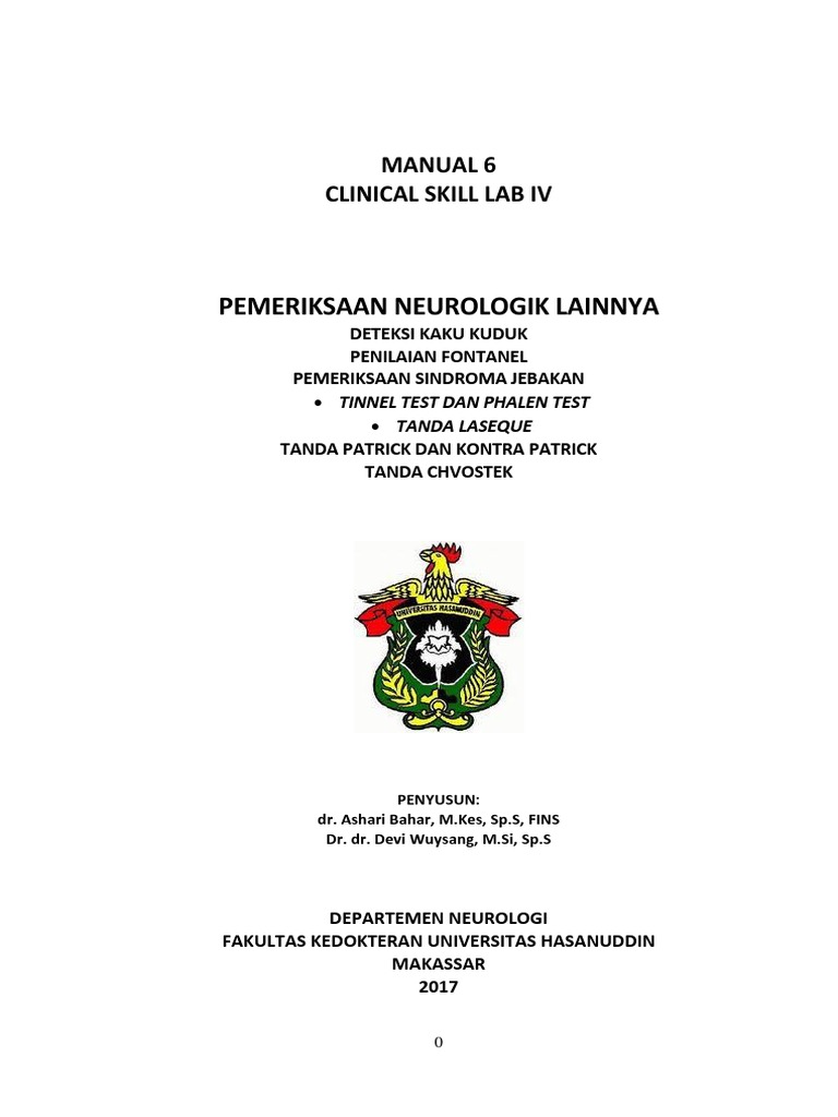 Manual 6 CSL Iv Neurologi PDF | PDF