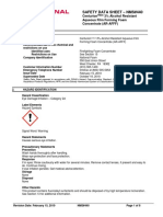 Safety Data Sheet - NMS#440: Centurion 3% Alcohol Resistant Aqueous Film Forming Foam Concentrate (AR-AFFF)