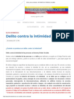 Delito Contra La Intimidad - Informática Forense Colombia