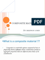 Composite Materials: Y Deepson John