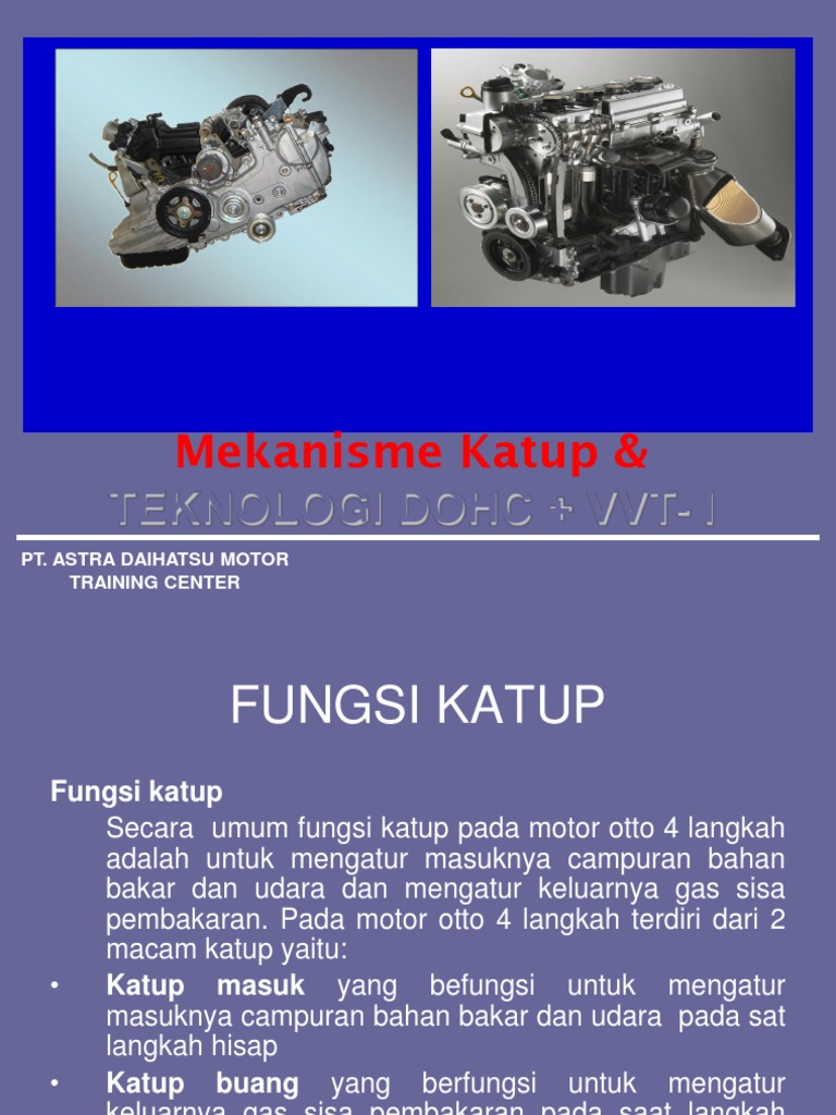 Mekanisme Katup pada Motor 4 Langkah | PDF