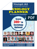 sociology Planner