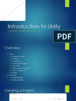 Introduction To Unity: A Beginner'S Tutorial For Unity and VR