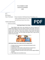 Laelatun Nangimah Tugas Membuat LKPD Kelompok Aqidah Akhlak 1