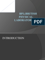 BPL (British Physical