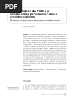a constituição de 88 parlamentarismo presidencialismo.pdf