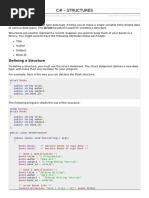 Csharp Struct PDF