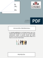 Vocación Profesional