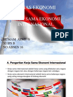 11 Kerjasaman Perdagangan Internasional