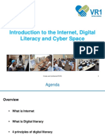 20 - 06 - 19 - Introduction To The Internet Digital Literacy and Cyber Space