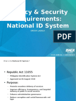 Privacy Security National ID by Drexx Lagui