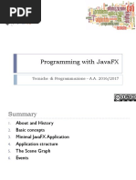 Programming With Javafx: Tecniche Di Programmazione - A.A. 2016/2017