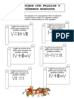 Acertijos Numeros Romanos