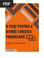 6 Pași Pentru a Atinge Liniștea Financiară