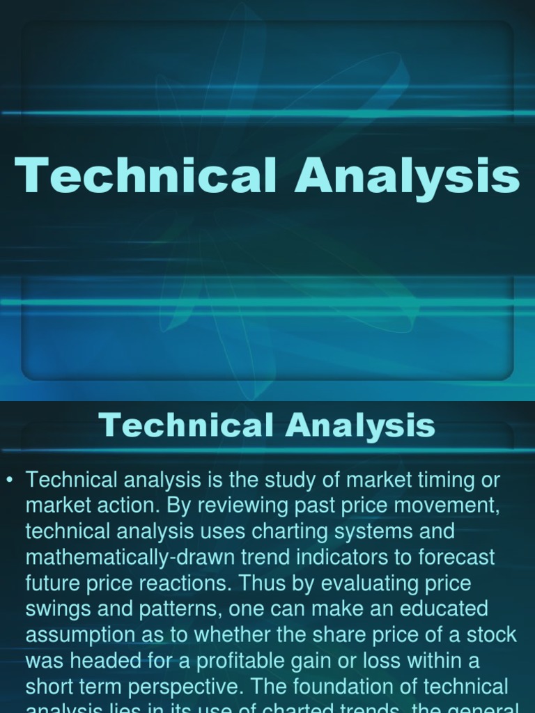 Understanding Technical Analysis Basics | PDF | Technical Analysis ...