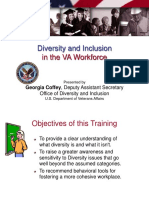 Diversity and Inclusion: in The VA Workforce