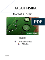 MAKALAH FISIKA FLUIDA STATIS.docx