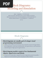 Block Diagrams: Modeling and Simulation