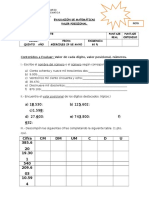 Evaluacion Valor Posicional 1019